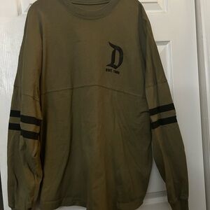 Disney Olive Green Spirit Jersey L
